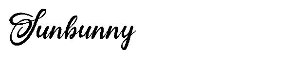 Sunbunny字体