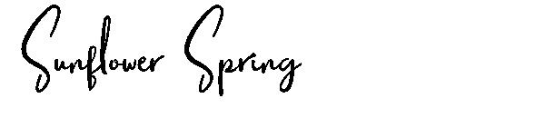 Sunflower Spring字体