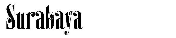 Surabaya字体