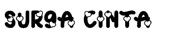SURGA CINTA字体