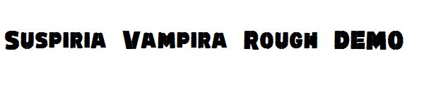 Suspiria Vampira Rough DEMO字体