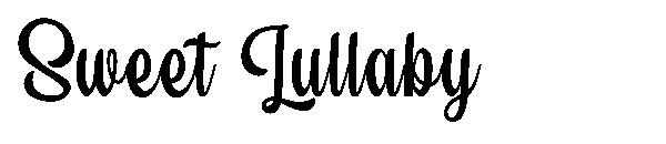 Sweet Lullaby字体