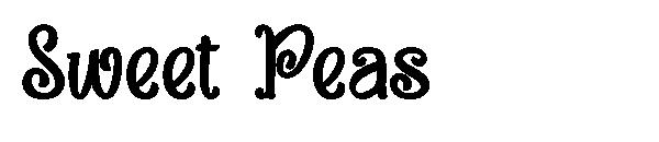 Sweet Peas字体