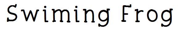 Swiming Frog字体