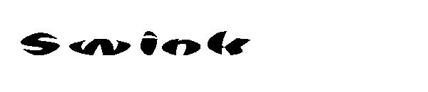 Swink字体