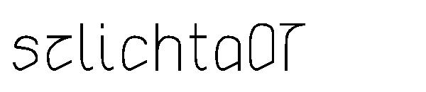 szlichta07字体