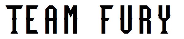 Team Fury字体