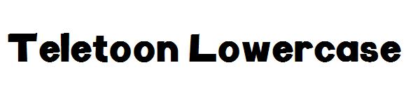 Teletoon Lowercase字体