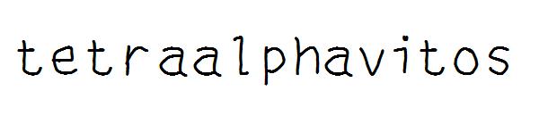 tetraalphavitos字体