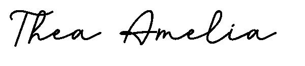 Thea Amelia字体