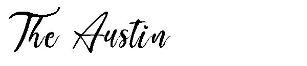 The Austin字体