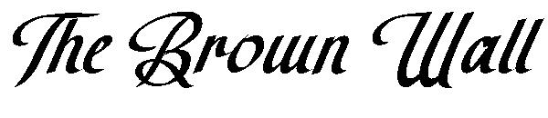 The Brown Wall字体