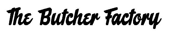 The Butcher Factory字体
