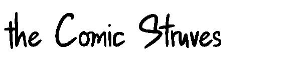 the Comic Struves字体