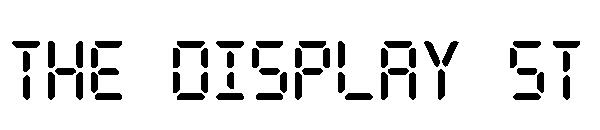 The Display St字体
