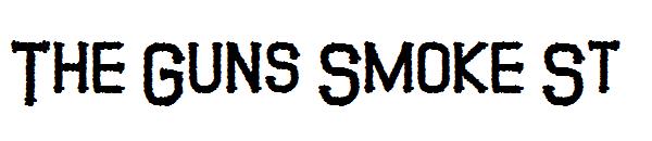 The Guns Smoke St字体