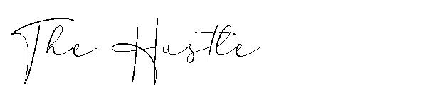 The Hustle字体