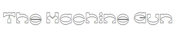 The Machine Gun字体