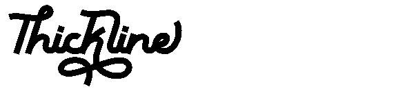 Thickline字体