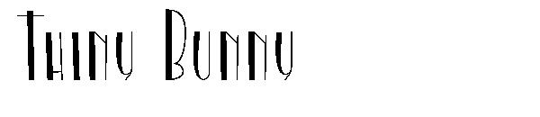 Thiny Bunny字体
