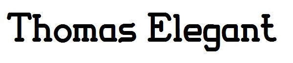 Thomas Elegant字体