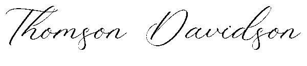 Thomson Davidson字体