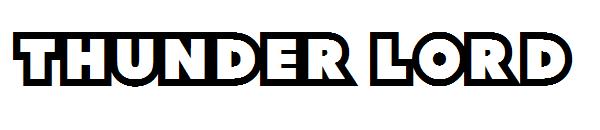 Thunder Lord字体