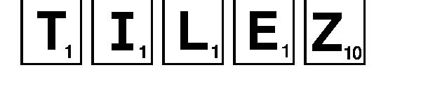 Tilez字体