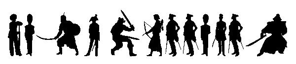 Time Warriors字体