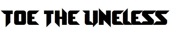 Toe the Lineless字体