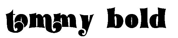 tommy字体 bold字体