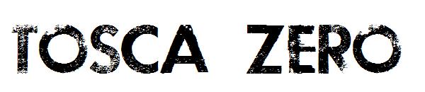 TOSCA ZERO字体