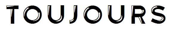 Toujours字体