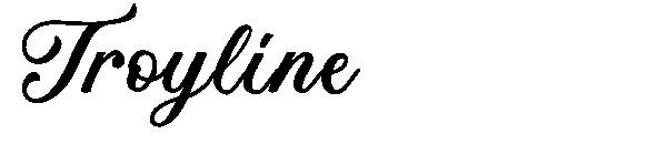 Troyline字体