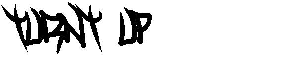 Turnt Up字体