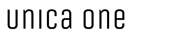 Unica One字体