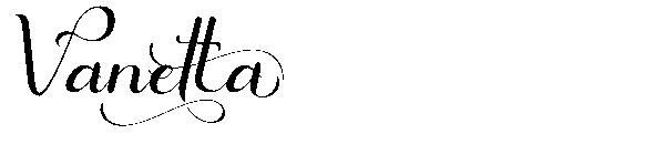 Vanetta字体