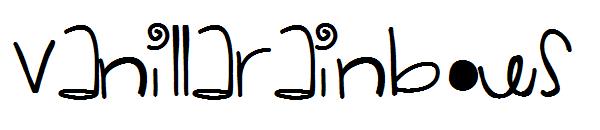 VanillaRainbows字体