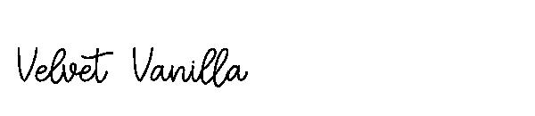 Velvet Vanilla字体