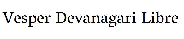 Vesper Devanagari Libre字体