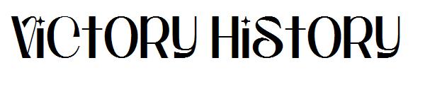 Victory History字体