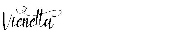 Vienetta字体