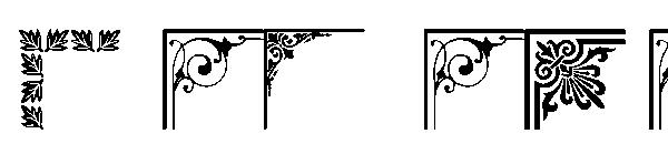 Vintage Decorative Corner_43字体