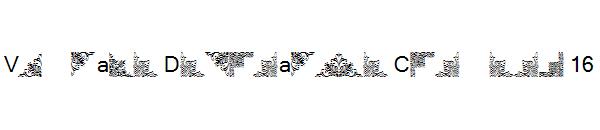 Vintage Decorative Corners 16字体