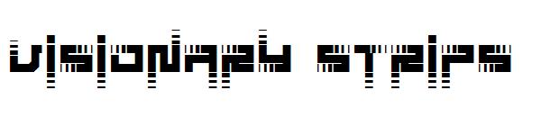 Visionary Strips字体