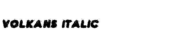 VOLKANS ITALIC字体
