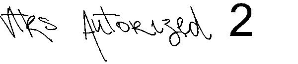 Vtks Autorized 2字体