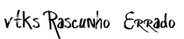 vtks Rascunho  Errado字体