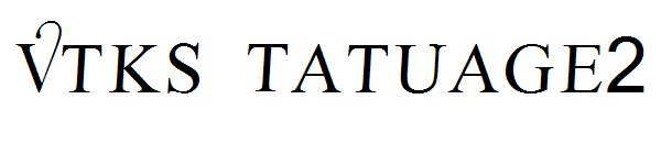 Vtks Tatuage2字体
