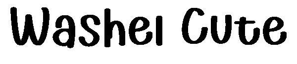 Washel Cute字体
